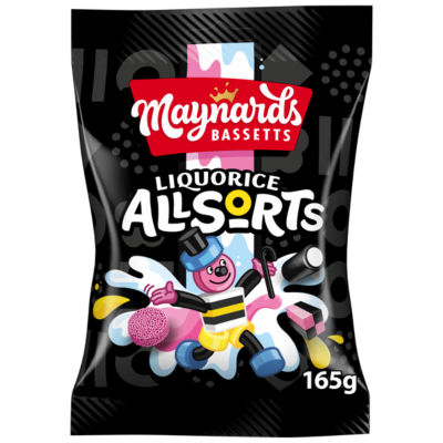 Maynards Bassetts Liquorice Allsorts Sweets Bag