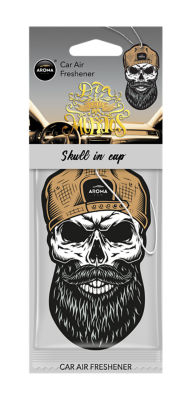 Barber Skull Car Air Freshener