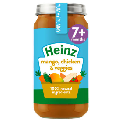 By Nature Mango, Chicken & Veggies Baby Food Jar 7+ Months 200g thumbnail 2