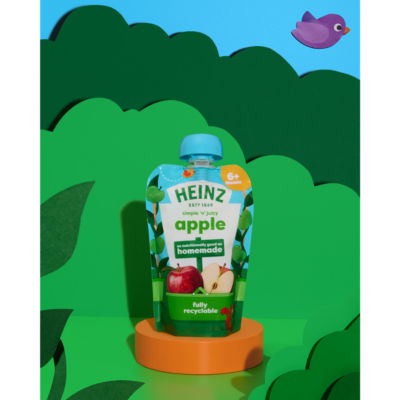 By Nature Apple Baby Food Fruit Pouch 6+ Months 100g thumbnail 3