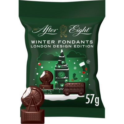 Winter Fondants Dark Mint Chocolate Bag 57g