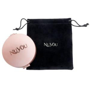 NuYou Tri-Fold Mirror - Triple, folding compact with 2 magnifying, ring-lit mirrors thumbnail 6