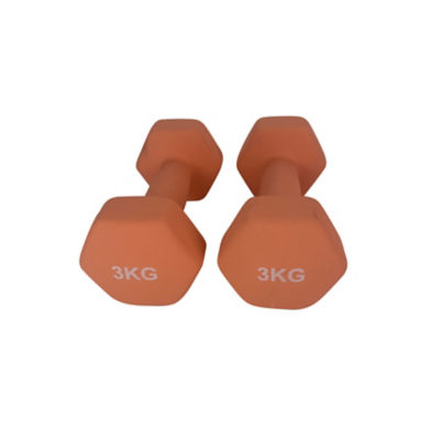 Peach 3kg Dumbbell - Set of 2
