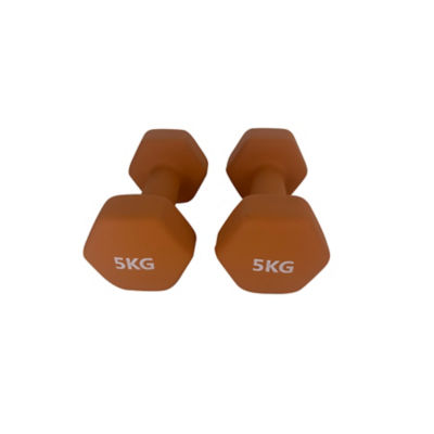 Orange 5kg Dumbbell - Set of 2 thumbnail 2