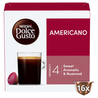 Dolce Gusto Americano Coffee Pods x16 (16 Servings) thumbnail 2