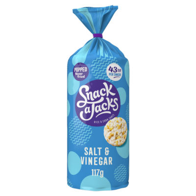 Snack a Jacks Salt & Vinegar Jumbo Rice Cakes