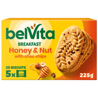 Honey & Nut with Chocolate Chips Cereal Snack Bars Multipack 225g (5 x 45g) thumbnail 2