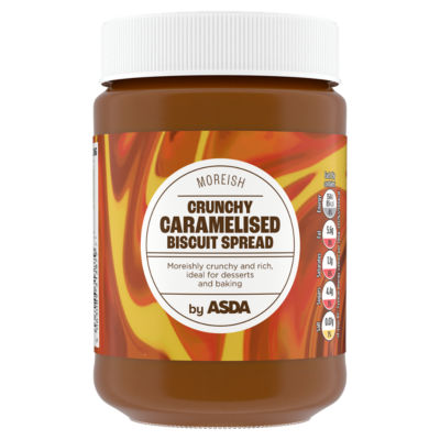 Moreish Crunchy Caramelised Biscuit Spread 400g thumbnail 2