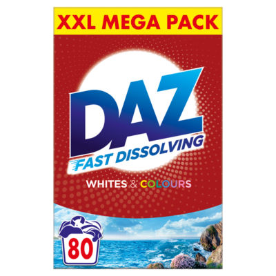 Washing Powder 4.8 kg 80 Washes, Whites & Colours thumbnail 2