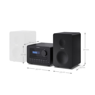 SHARP XL-B520D (BK) Tokyo Hi-fi Micro System thumbnail 4