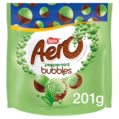 Bubbles Peppermint Milk Chocolate Sharing Bag 181g