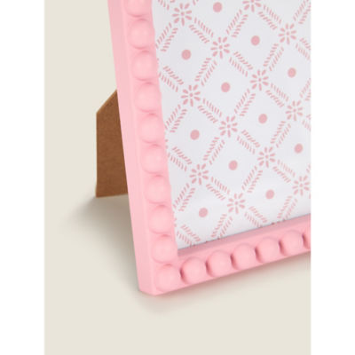 Pink Beaded Frame 6 x 4 Inch thumbnail 3
