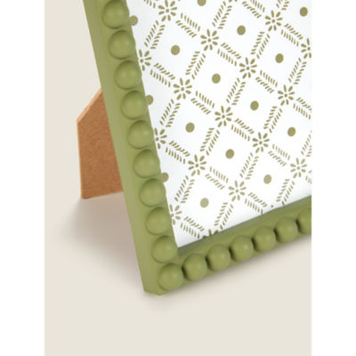 Green Beaded Frame 6 x 4 Inch thumbnail 3