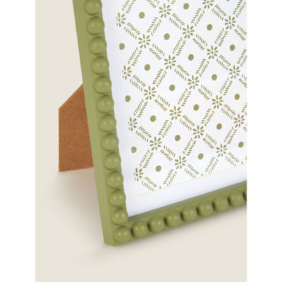 Green Beaded Frame 7 x 5 Inch thumbnail 3