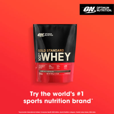 Gold Standard Whey Protein Powder, Double Rich Chocolate Flavour, 15 servings, 465g thumbnail 4