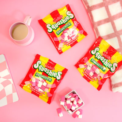 Squashies Original Raspberry & Milk 140g thumbnail 4