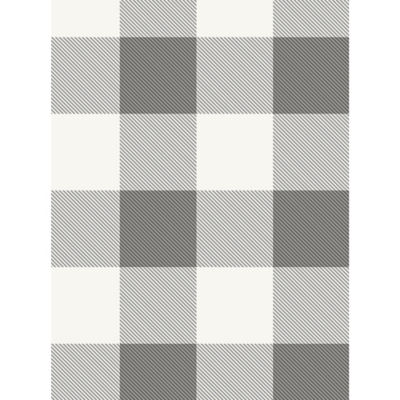 Grey Check Cotton Rich Reversible Duvet Set - Single thumbnail 7
