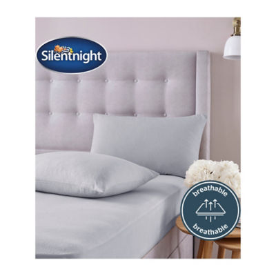 Grey Brushed Cotton Fitted Sheet - King thumbnail 5