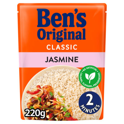 Bens Original Jasmine Microwave Rice 220g thumbnail 2