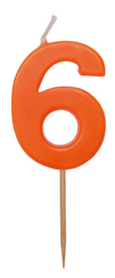 Number Candle 6 thumbnail 2