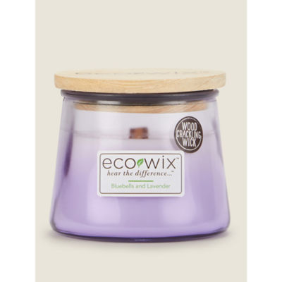 Ombre Bluebells and Lavender Small Jar Candle thumbnail 2