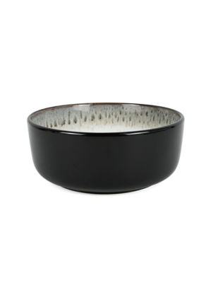 Black Reactive Glaze Cereal Bowl thumbnail 2