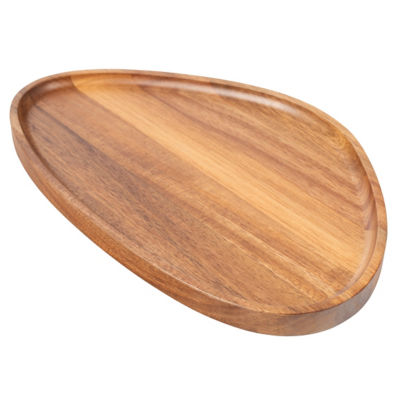 Acacia Pebble Serving Board