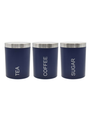 Blue Canister Set