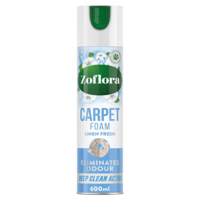 Zoflora Linen Fresh Carpet Fresh & Care Foam