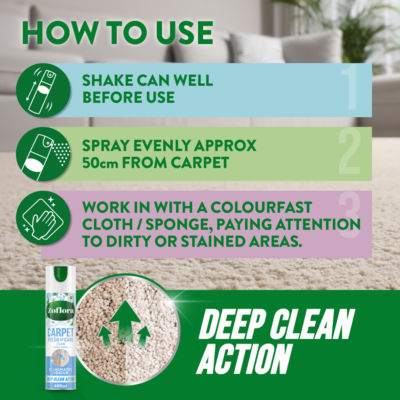 Carpet Fresh & Care Foam Linen Fresh 600ml thumbnail 3