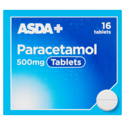 16 Paracetamol 500mg Tablets