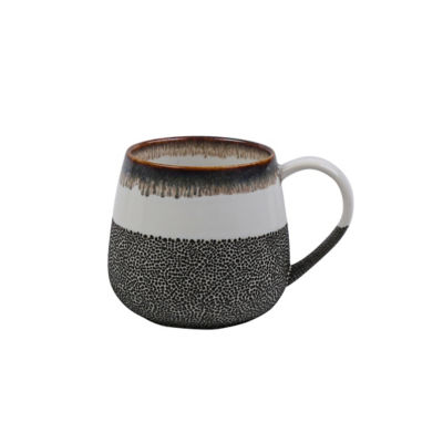 Black Reactive Glaze Bubble Mug thumbnail 2