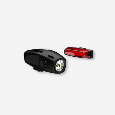Powerful front and rear USB LED bike light set thumbnail 2