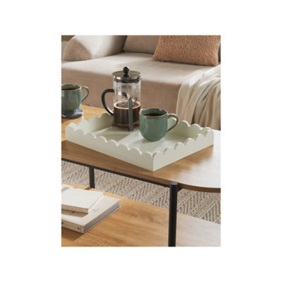 White Wooden Tray