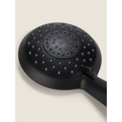 Black 5-Function Shower Head thumbnail 3