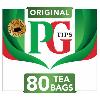 PG Tips Original Black Tea x80 Tea Bags