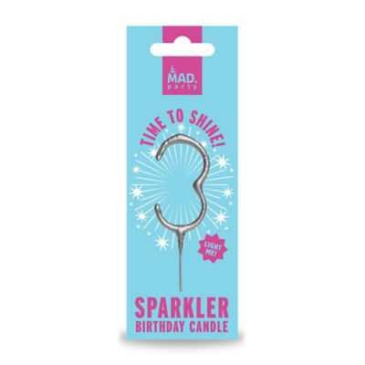 Number 3 Sparkler thumbnail 2