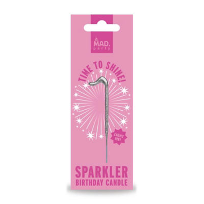 Number 1 Silver Sparkler thumbnail 2