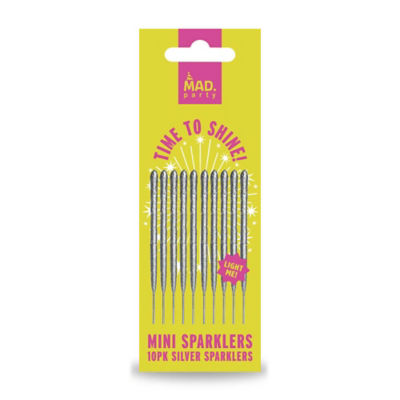 MAD Party Silver Mini Sparkers