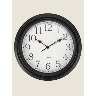Black Wall Clock thumbnail 2