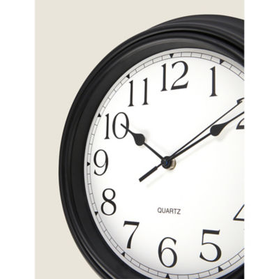Black Wall Clock thumbnail 3