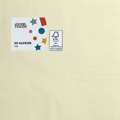 Cream Napkins