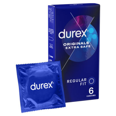 6 Regular Fit Originals Extra Safe Condoms thumbnail 2