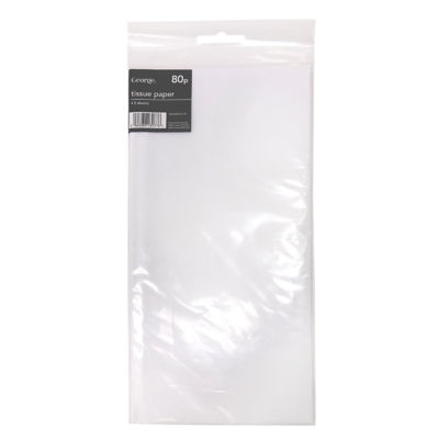 Plain White Tissue Paper thumbnail 2