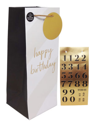 Milestone Sticker Personalisable Bottle Bag thumbnail 3