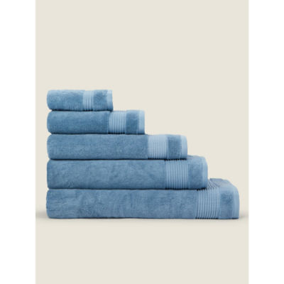 Denim Egyptian Cotton Face Cloth thumbnail 2