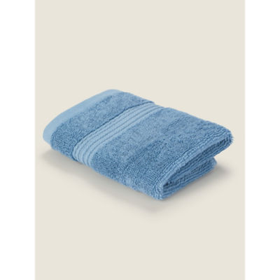 Denim Egyptian Cotton Face Cloth thumbnail 4