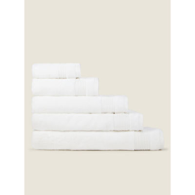 White Egyptian Cotton Face Cloth thumbnail 2