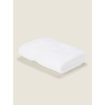 White Egyptian Cotton Face Cloth thumbnail 4