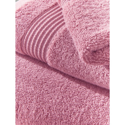 Pink Egyptian Cotton Face Cloth thumbnail 3